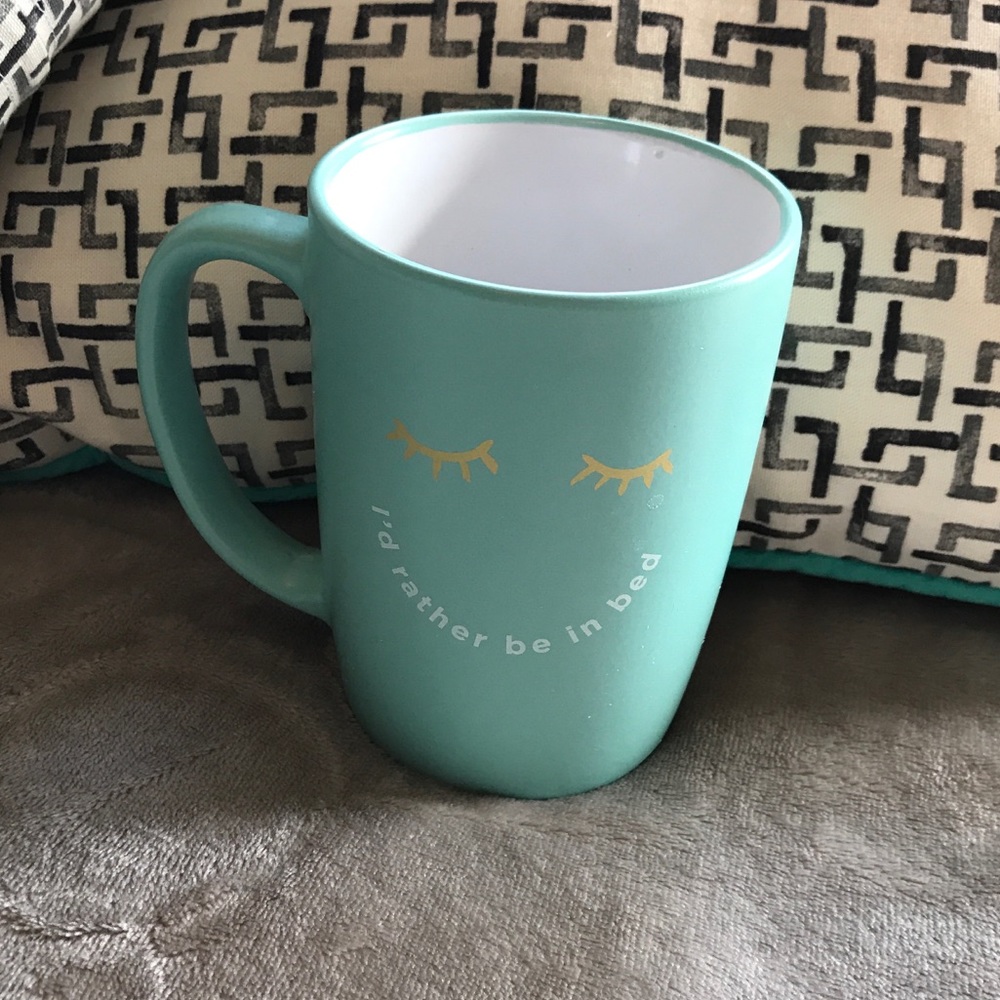 NWB Rather Be In Bed mug 😴 ☕️